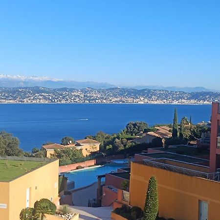 Magnifique Vue Mer Et Piscine - Les Cles De L Esterel Théoule-sur-Mer Dış mekan fotoğraf